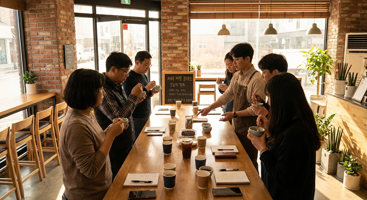 카페 온도 2층 루프탑 테라스